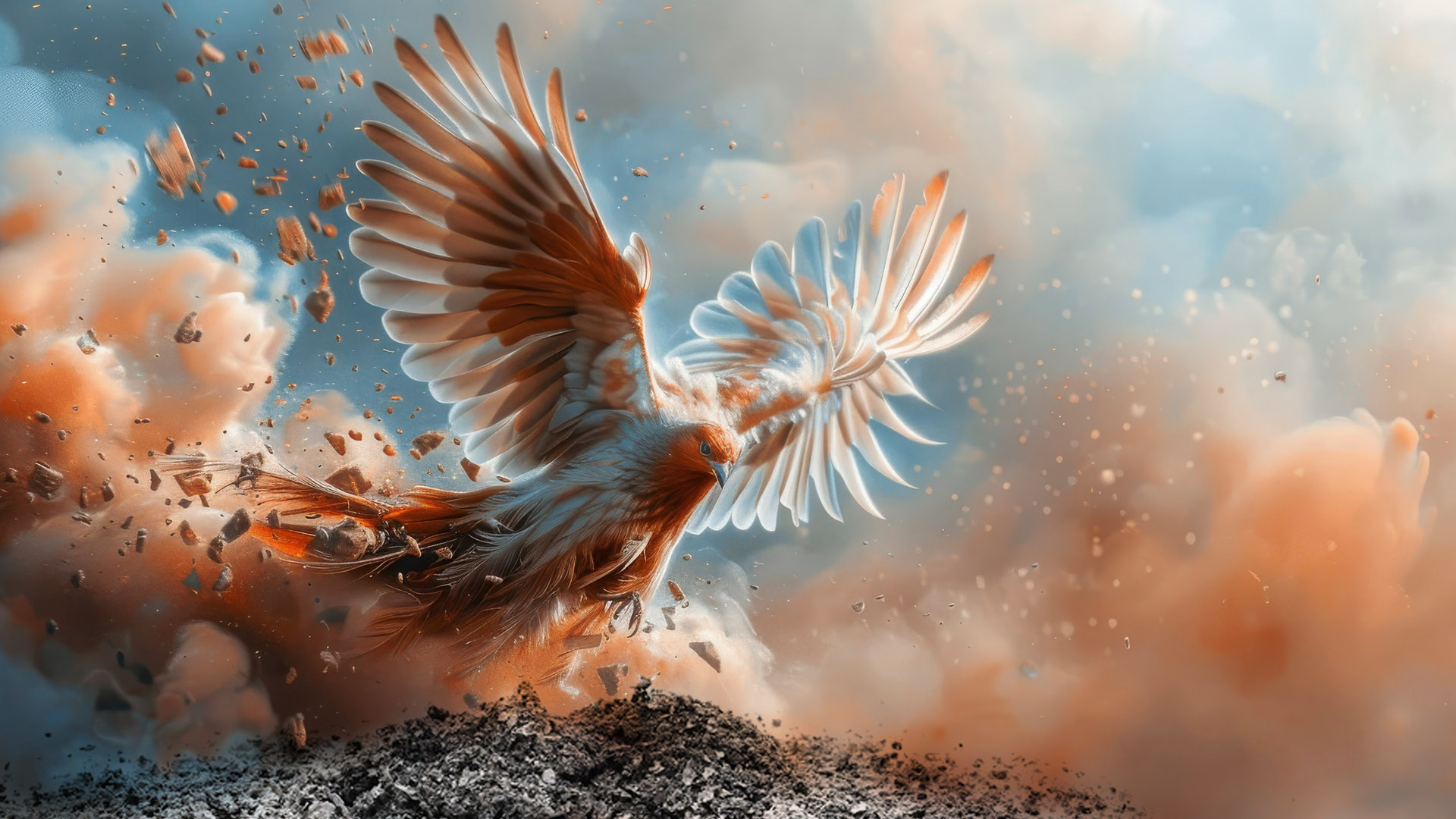 Phönix aus der Asche - neues Leben